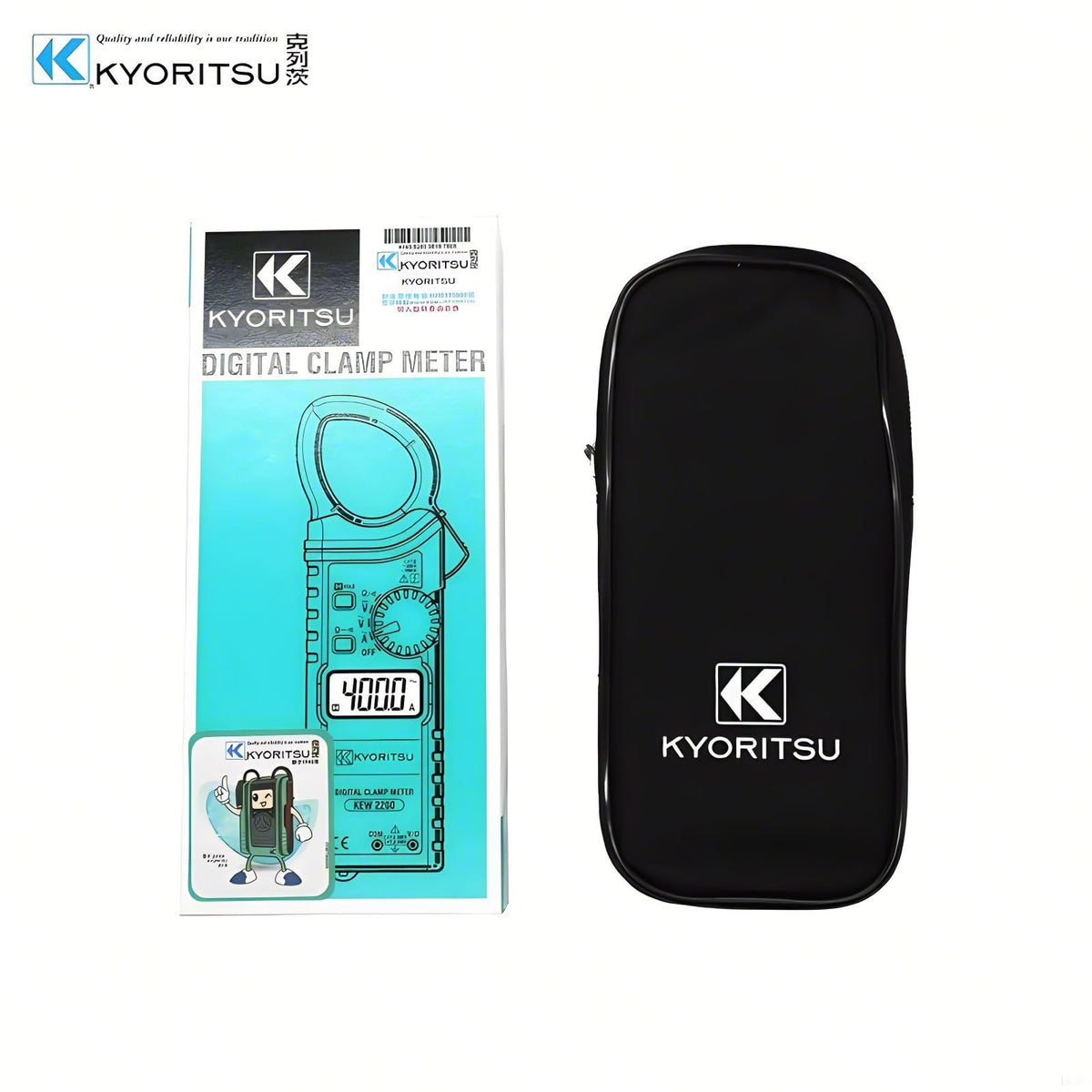 Japan Quality KYORITSU Digital Clamp Meters Multimeter 1000A Auto-ranging KEW 2002 2002R High Precision 0.01A Current Pliers Ammeter Voltmeter Resistance Frequency Tester(2002)
