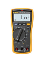Fluke 117 Digital Multimeter, Non-Contact AC Voltage Detection, Measures Resistance/Continuity/Frequency/Capacitance/Min Max Average, Automatic AC/DC Selection, Low Impedance Mode