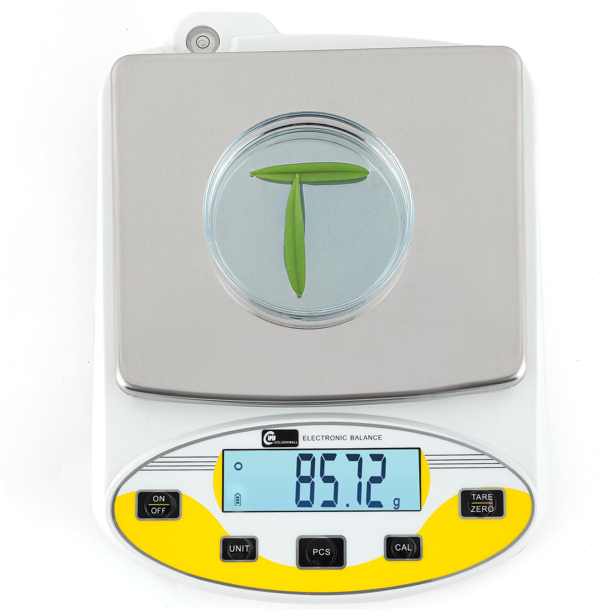 CGOLDENWALL High Precision Lab Scale Laboratory Analytical Electronic Balance Digital Precision Scale Pharmacy Jewelry Scale 110V Calibrated(2000g, 0.01g)