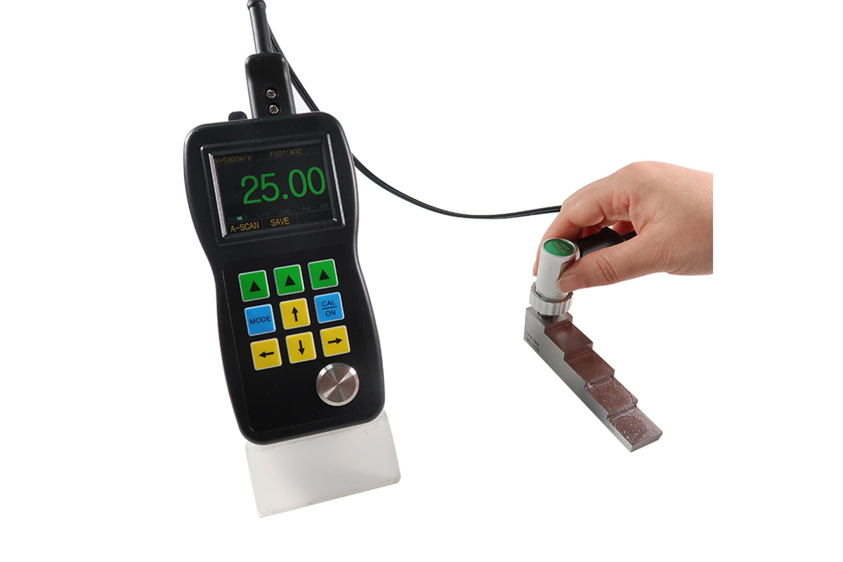 Ultrasonic Thickness Gauge TM282 with Color A&B Scan/Through Coating Function/Software Professional in Solving Various Difficult Thickness Measurement Easy Operation (TM282DL)
