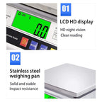 WANGLIN Lab Analytical Precision Balance High Precision Digital Scale Jewelry Kitchen Scale Scientific Scale Electronic Gram Scale,6kg/0.1g,6kg/0.1g