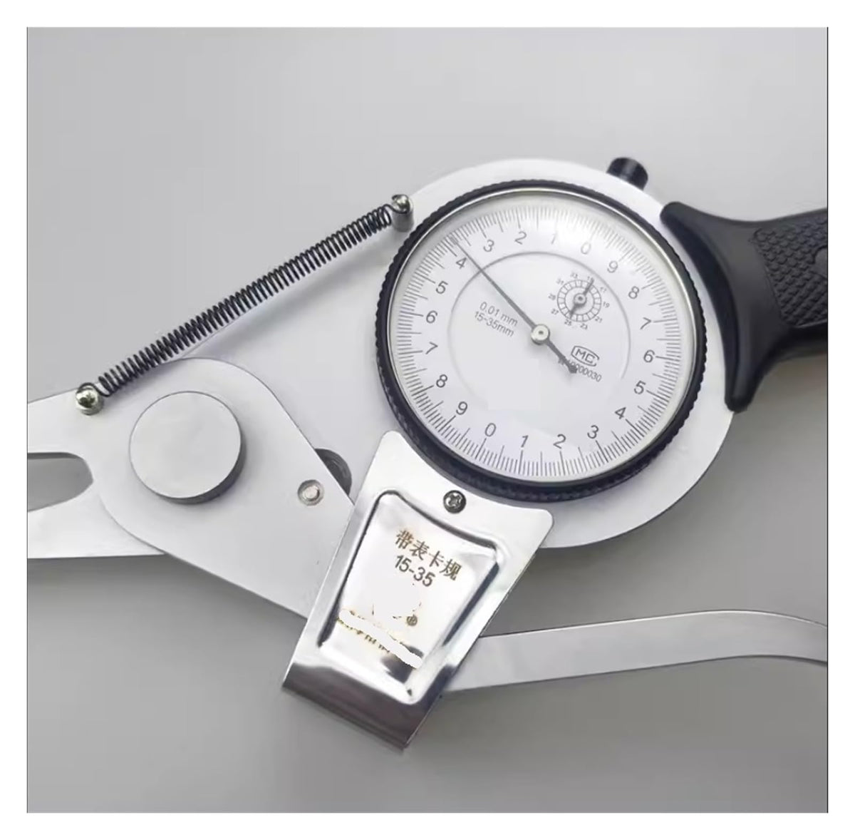 10-30mm 80-100mm 15-35 * 0.01MM Inside and Outside Snap Gauge Dial Internal Caliper Gauge Measurement Tool(Inside 10-30)