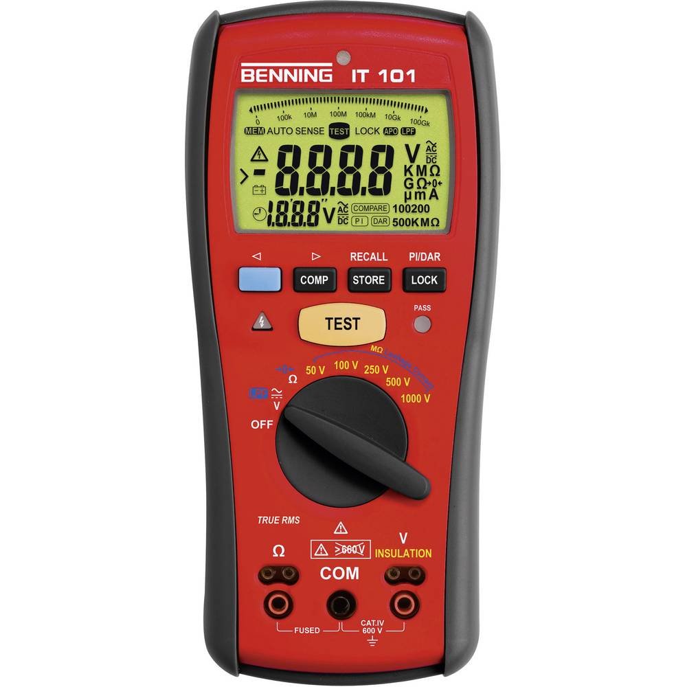 Benning IT 101 Insulation and resistance measuring device, 044033