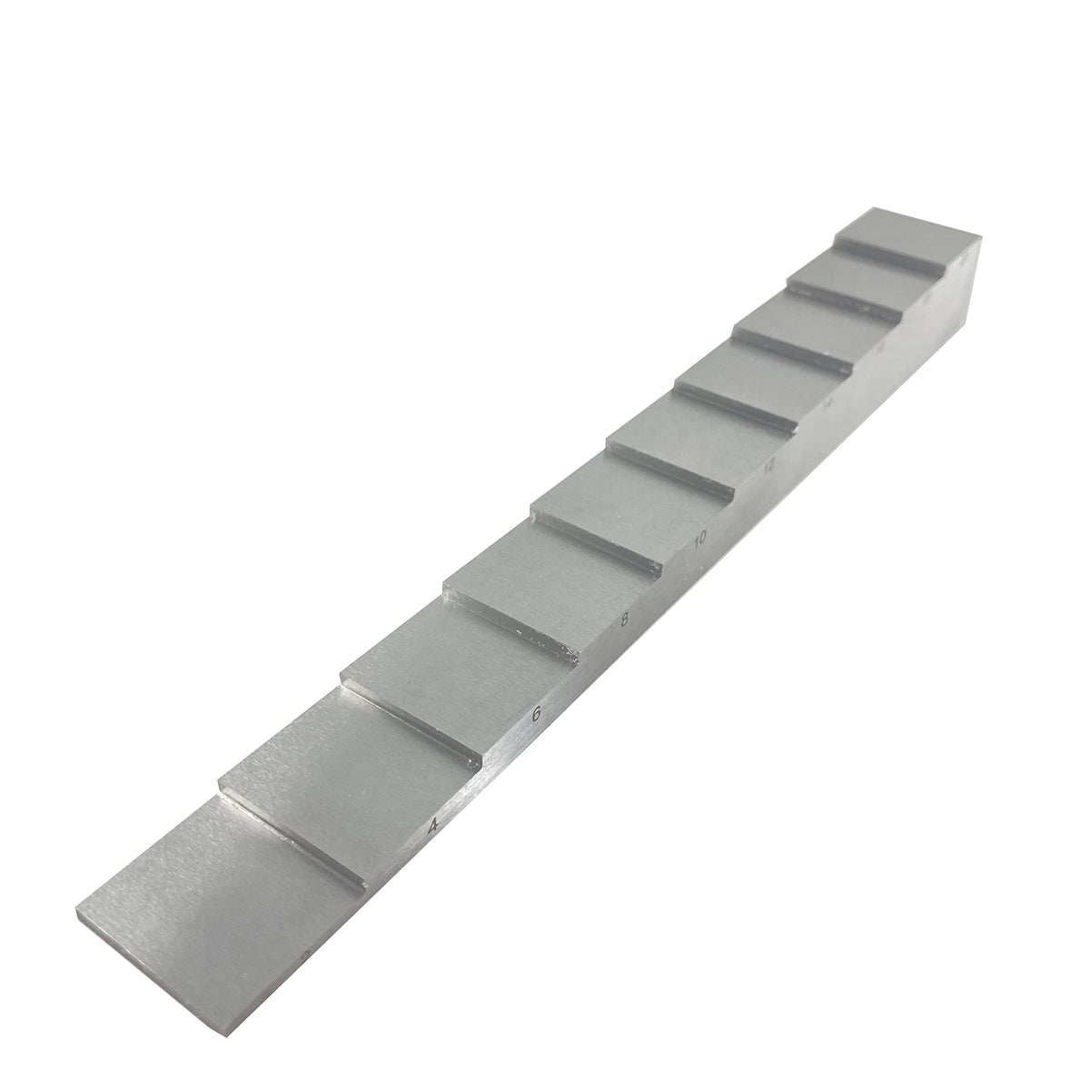 10 Step 2mm 4mm 6mm 8mm 10mm 12mm 14mm 16mm 18mm 20mm 7075 Aluminium Block