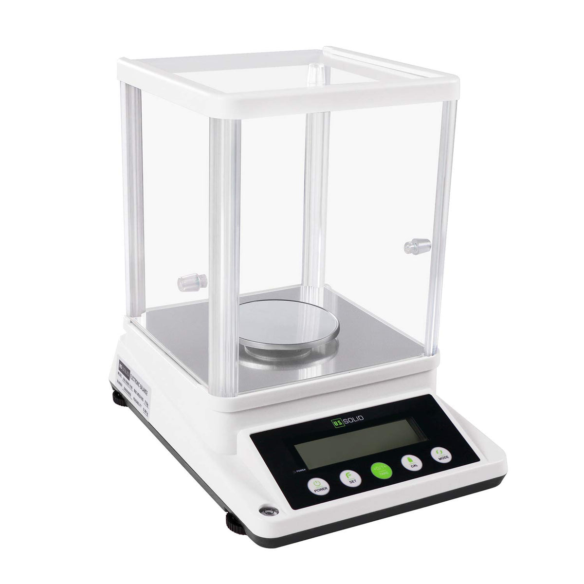 U.S. Solid 0.001 g Precision Balance - 210 g x 1 mg Digital Electronic Analytical Lab Scientific Scale (110 g)