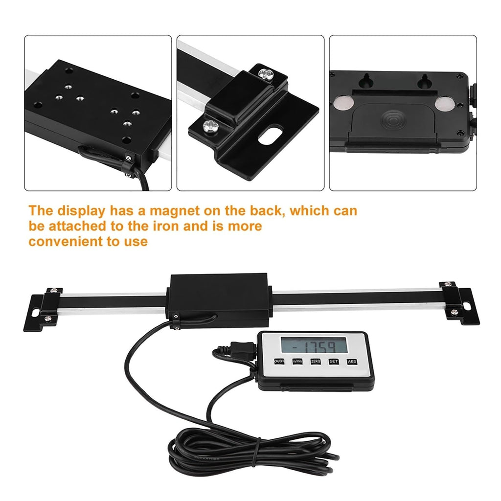 0-300mm Digital Linear Scale LCD Readout Kit for Milling Machines