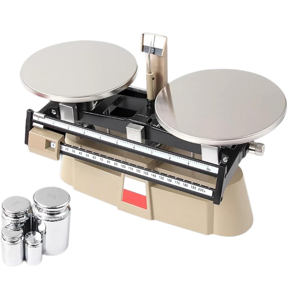 Two Pan Mechanical Balance, Lab Analytical Double Pan Scales