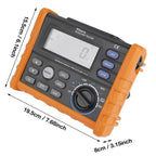 MS5910 Leakage Switch Tester Digital Resistance Meter RCD Loop Resistance Tester Multimeter Electrical Repairing Tools