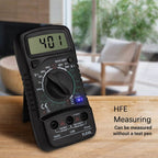 XL830L AC/DC Handheld LCD Digital Multimeter Electric Meter Tester Automotive Electronic Crystal Capacitance