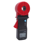 Aramox Clamp Earth Resistor Tester, Digital Voltage Tools, 0.01-200Ω for Electric Power, Telecommunications, Industrial Use