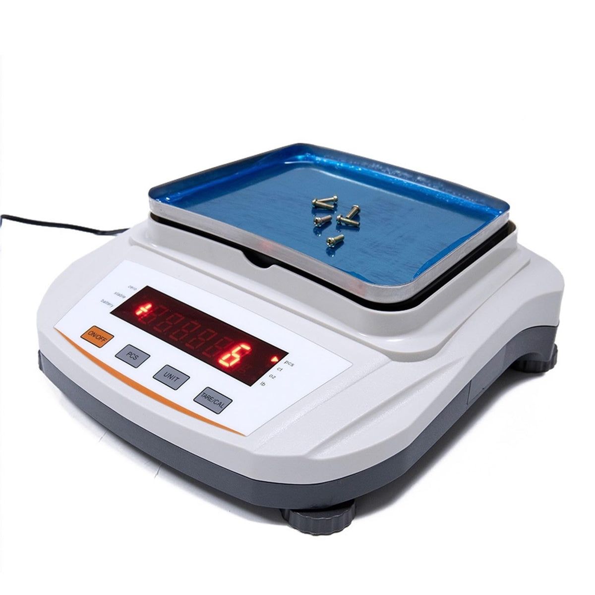 Digital Led High Precision Laboratory Analytical Scale, Electronic Weighing Balance 0.01G 1000G Commercial-Grade,600g 0.01g