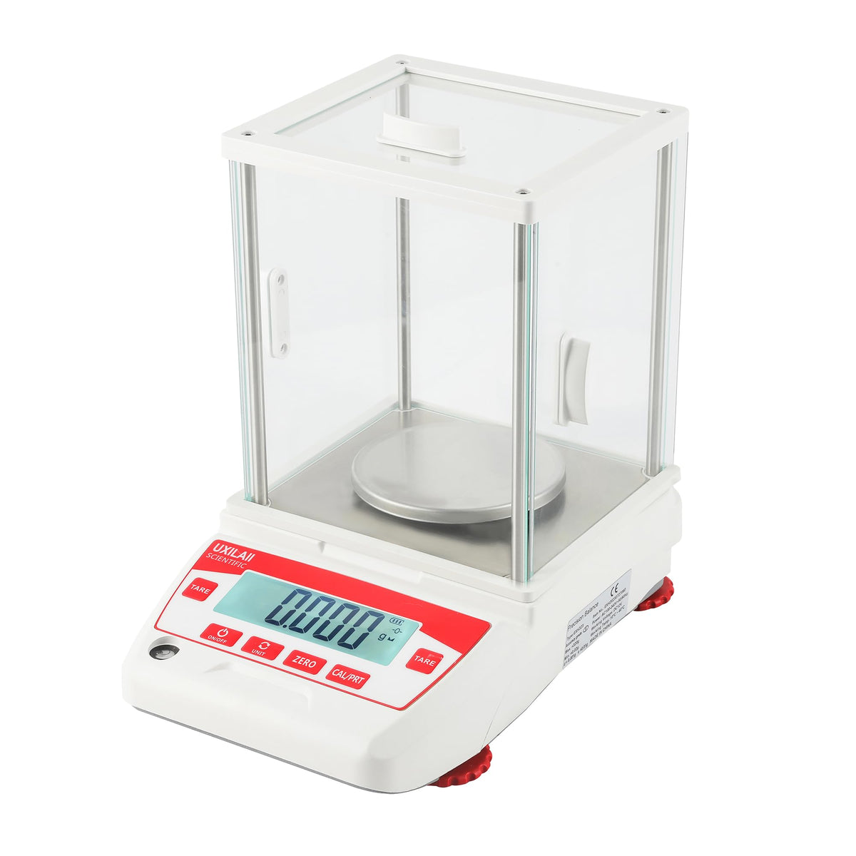 UXILAII Analytical Balance 320g x 0.001g Digital Scale Glass Windshield