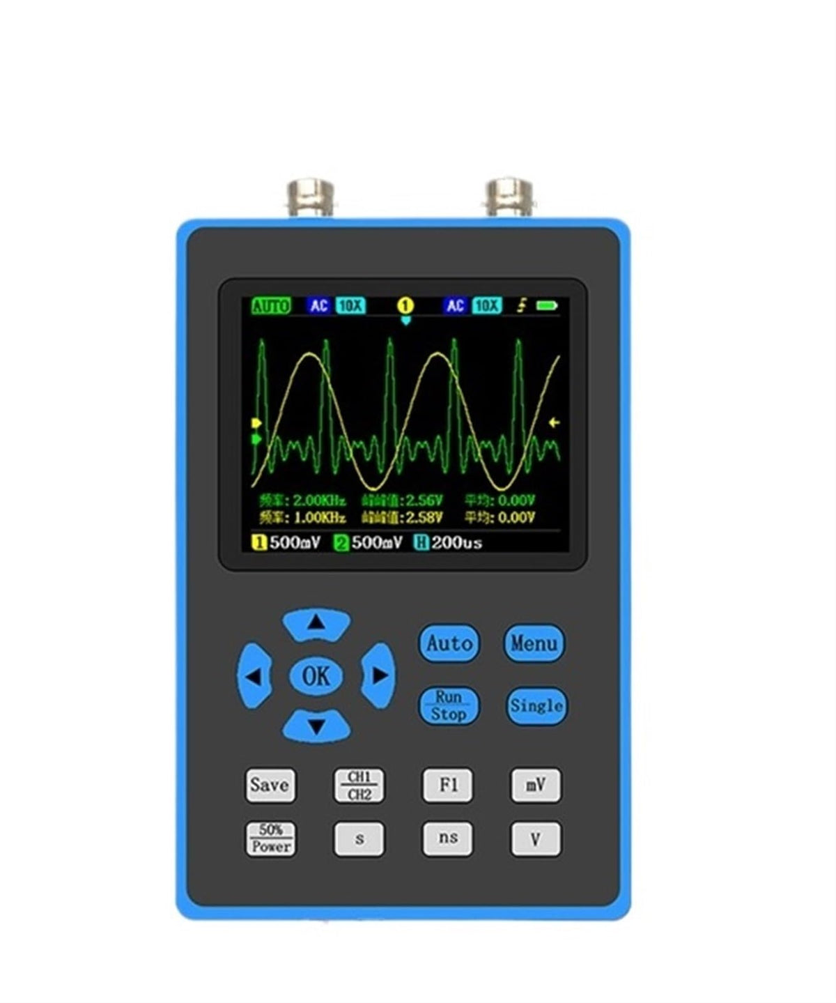 LCR Meter, Digital LCR Bridge Tester Resistance Inductance Capacitance Meter ESR Test Kit with Built-in Battery