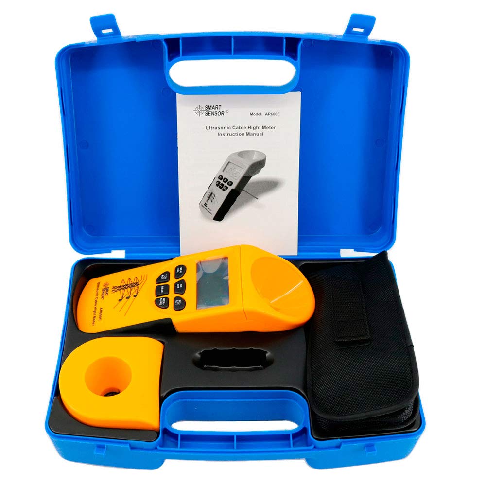 AR600E Digital Handheld Ultrasonic Cable Height Meter Tester 3-23m Height Measuring Instruments
