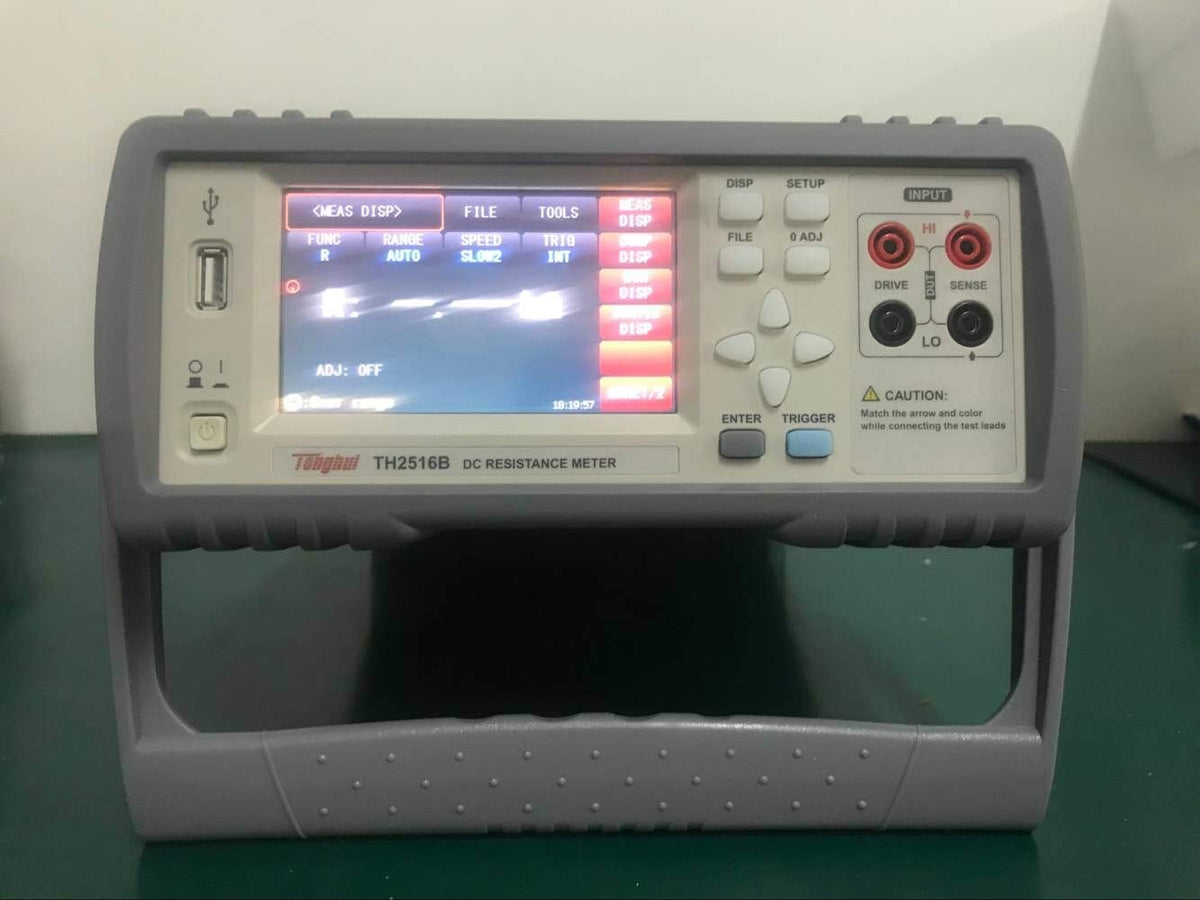 TH2516B DC Resistance Meter for Welding Contact Resistance Tonghui Micro Ohm Meter