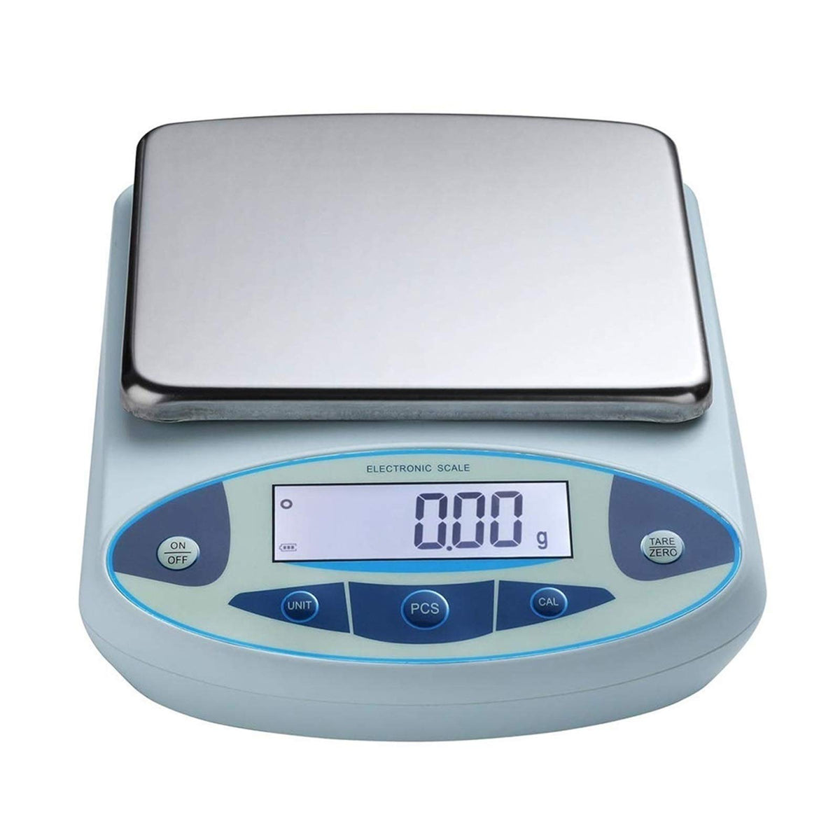 WANGLIN High Precision Lab Scale Analytical Balance Digital Electronic Laboratory LCD Display Scientific Compact Accurate Weighing for Science Test Measurements,5kg/0.1g,5kg/0.1g