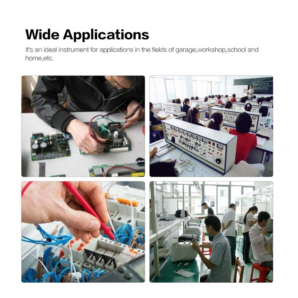 Mini Handheld Analog Multimeter AC/DC Voltmeter Ammeter Resistance Continuity Capacitance Fuse & Diodes Tester