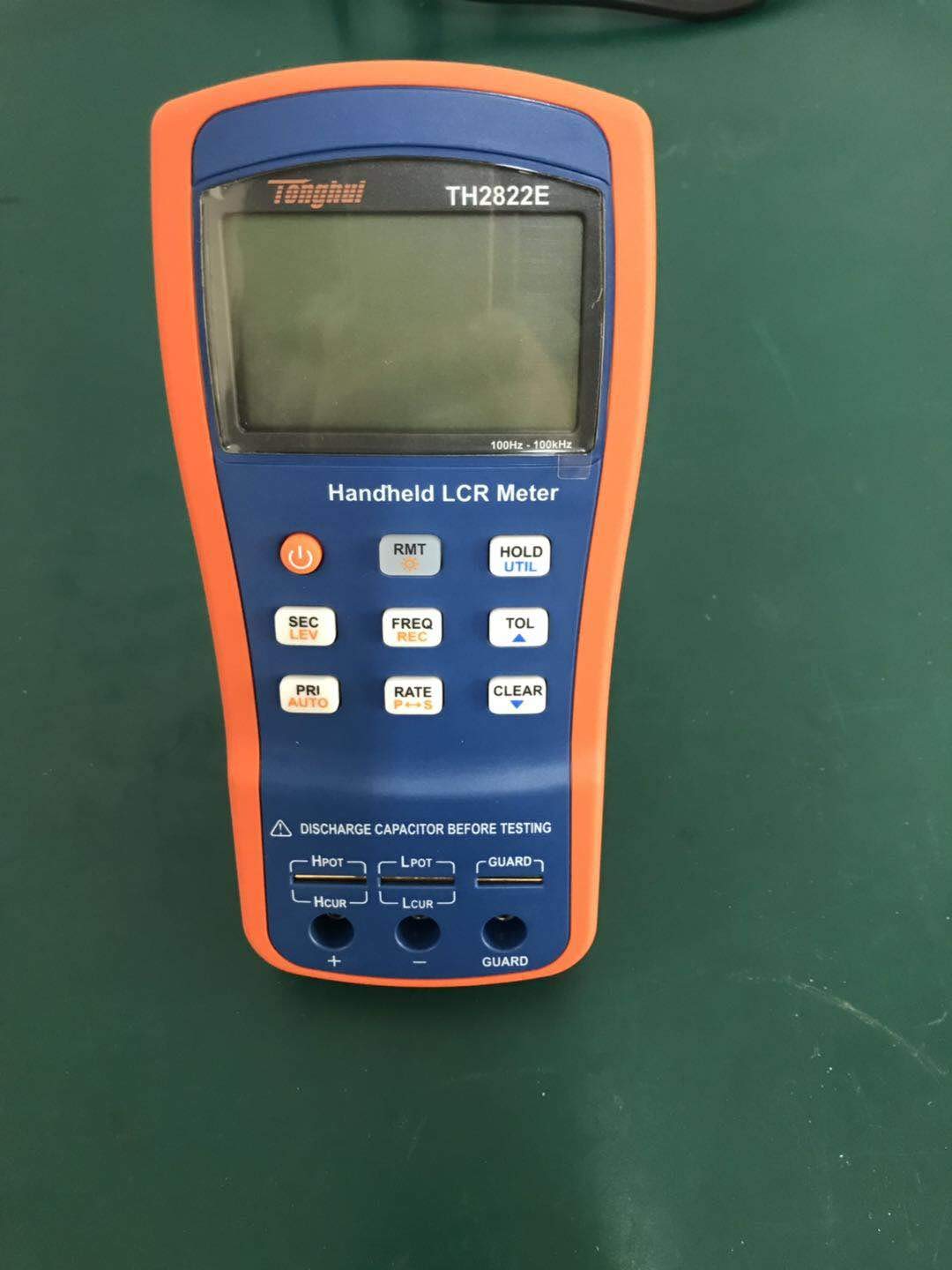 TH2822E Handheld LCR Meter 100Hz, 120Hz,1kHz,10kHz, 100kHz with DCR Function