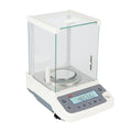 Electronic Analytical Balance Scale Precision 0.0001g Lab Analytical Balance LCD Display 18 Units USB Analytical Balance Conversion for Schools, Laboratory, Jewelry Store