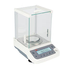 Electronic Analytical Balance Scale Precision 0.0001g Lab Analytical Balance LCD Display 18 Units USB Analytical Balance Conversion for Schools, Laboratory, Jewelry Store
