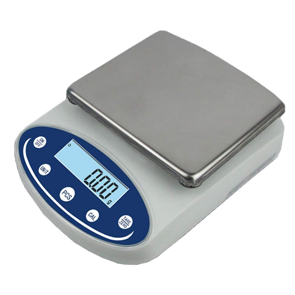 Analytical Balance Electronic Scientific Weighing Scale Digital Precision Industrial and Counting Lab for Laboratory Kitchen (2kg/0.01g)