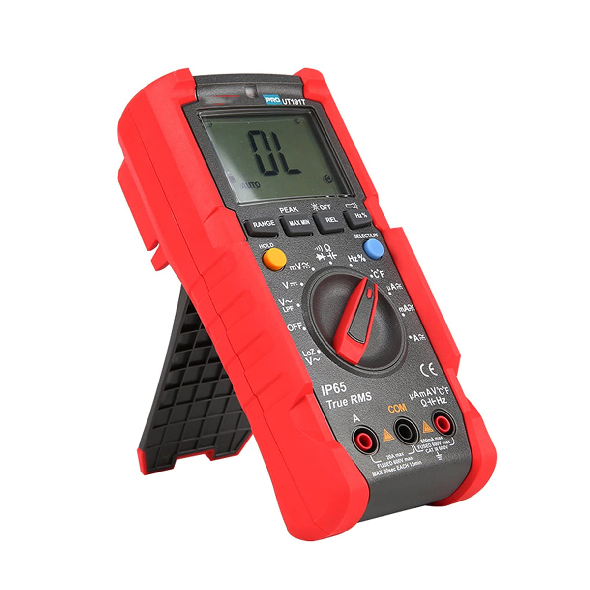Tester High Precision Industrial Multimeter, TRUE RMS AC Voltage and Current, Can Accurately Measure Nonlinear Signals