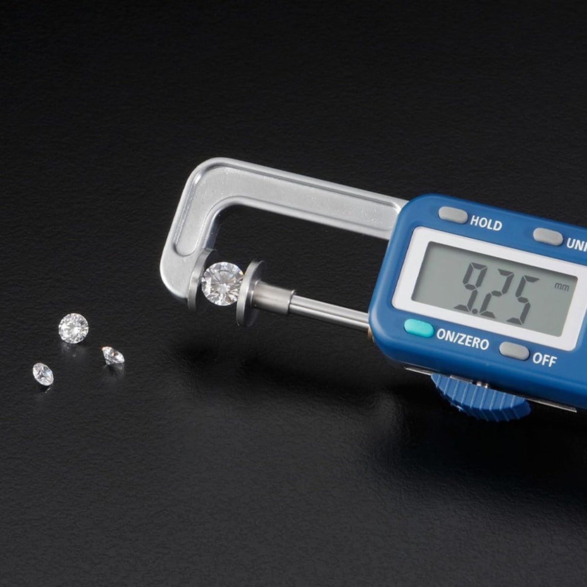 0-25mm Digital Thickness Gauge，LCD Precision Measuring Tool， for Gemstones, Pearls, Diamonds