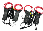 4 PCS 6000A Flexible Coil Current Clamp Sensor with CT Size Ф300mm Current 10A to 6000A for Three Phase Power Quality Analyzer Meter ETCR5000