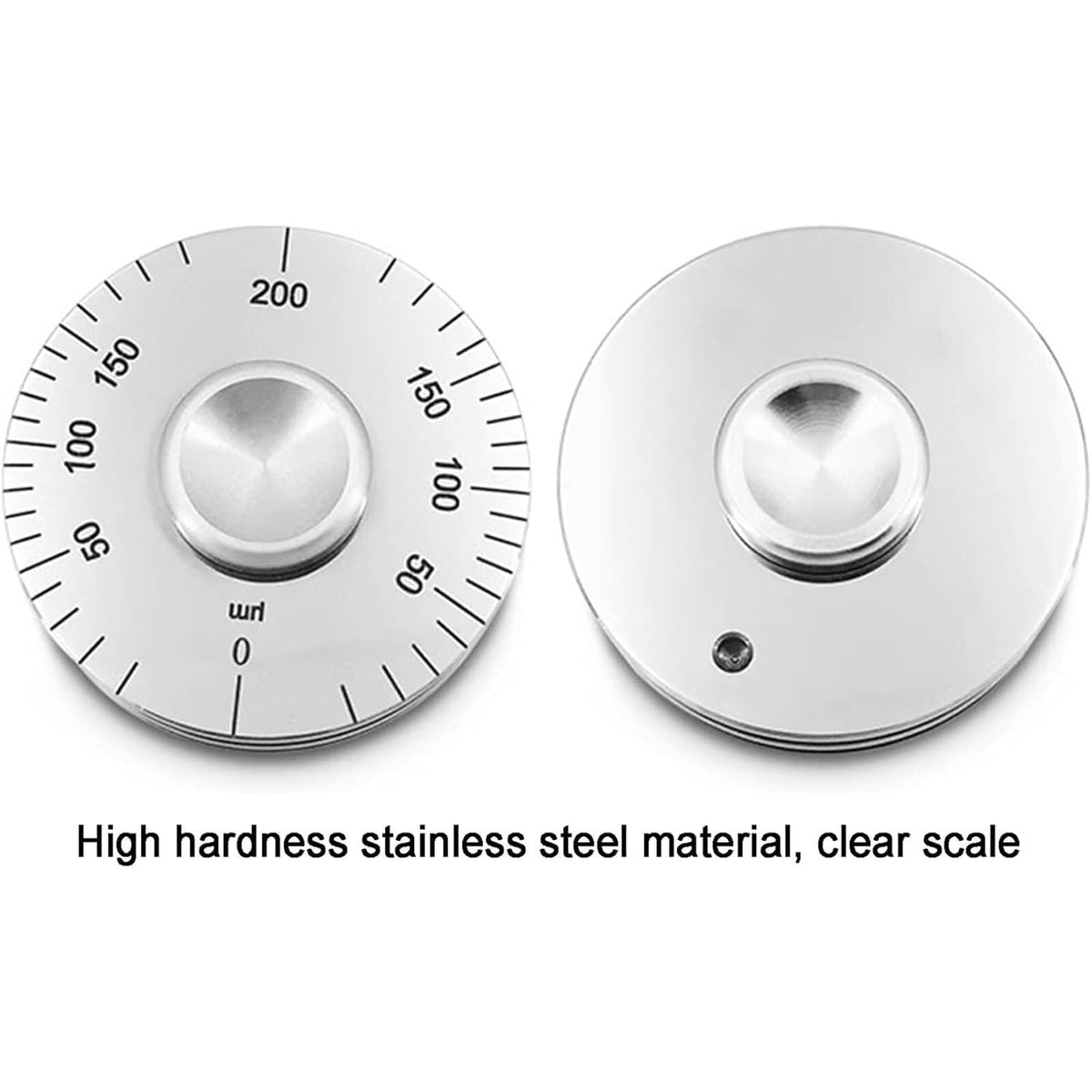 Roller Wet Film Thickness Gauge, Wet Film Thickness Gauge With Storage Box, Measurement Range: 25um/50um/100um/200um/500um/1000um Optional, Clear Scale