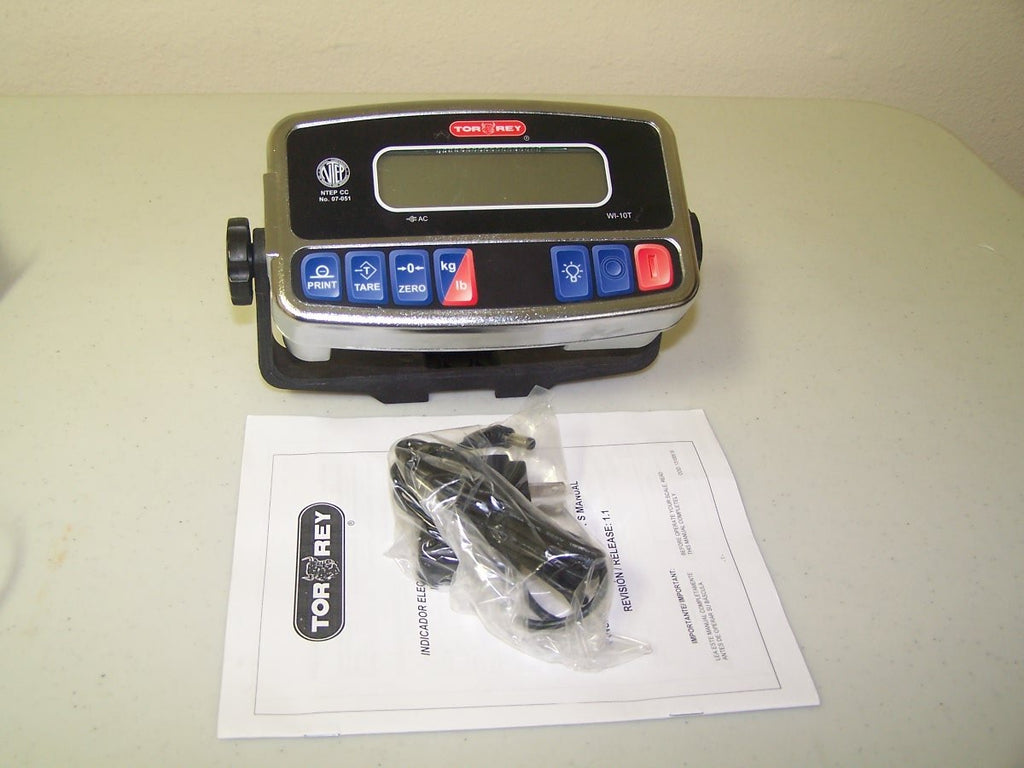 Torrey WI-10T Digital Display Head Monitor Truck Floor WEIGH Scale NTEP Indicator