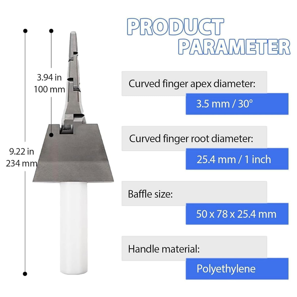 Ul Articulated Test Finger Probe, Precision Accessibility Probe for Electrical Safety Testing, Electric Shock Protection, 3.5mm Hinged Test Probe, for Electrical, Industrial, Scientific,
