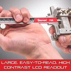 Starrett Electronic Caliper, 0-12" Range, .0005" Resolution