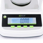 U.S. Solid 1mg Analytical Balance High Precision Digital Lab Scale with 2 LCD Screens, RS232 USB Interface (300gx0.001g)