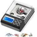 0.001G High Accuracy Digital Milligram Pocket Scales, Laboratory Analytical Balances High Sensitivity Weighing Pan,with Windshield,20g/0.001g