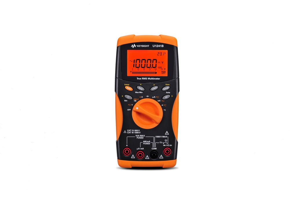 KEYSIGHT U1241B Handheld Digital Multimeter, 4-Digit