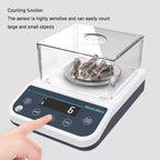 300g Electronic Analytical Balance, High Precision Electronic Scale with Display Screen, Accuracy: 0.001g, Electromagnetic Balance Sensor, for Jewelry and Medicinal Materials