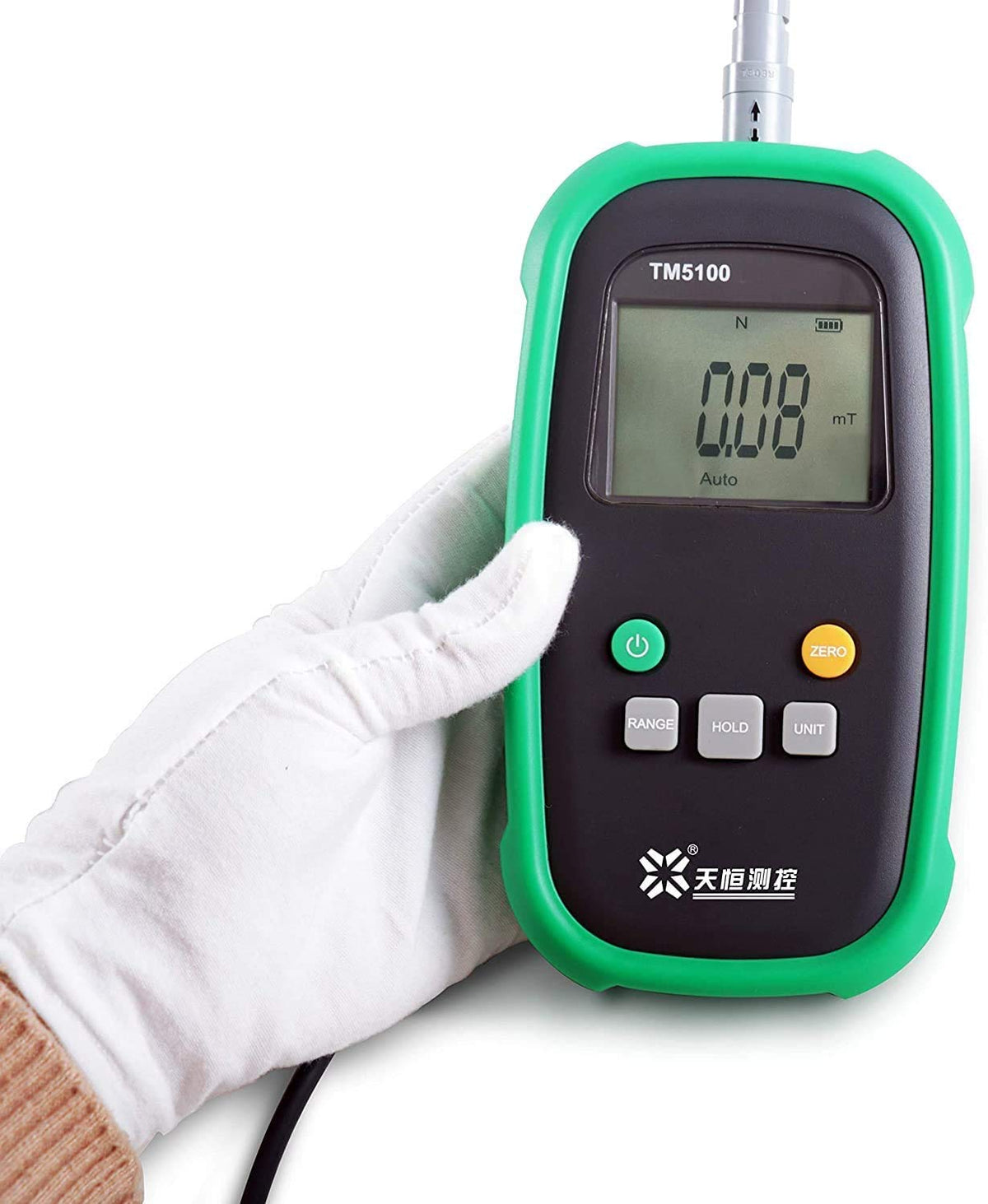 Digital Handheld Gauss Meter Magnetic Tesla Meter 1% Accuracy For Permanent Magnetic Materials,Mechanical Parts Magnetic,DC Constant Magnetic Field,Magnetic Separator,Iron Remover Etc