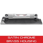 Starrett Machinists' Level, Ground Main and Cross Test Vial, 6" Length