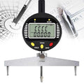 Radius Measurement Tool, Digital Radius Gauge, with 5 Measuring Jaw, Measuring Radius 0.2"-27.5" (5mm-700mm), for Mechanical Parts, Wooden Molds