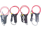 4 PCS 6000A Flexible Coil Current Clamp Sensor with CT Size Ф300mm Current 10A to 6000A for Three Phase Power Quality Analyzer Meter ETCR5000