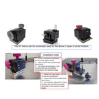 Precision RF Fixture for Probe Stations - Universal Compatibility & Adjustable Height (Left)