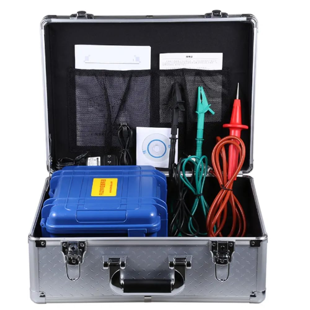 High Voltage Insulation Resistance Tester 5Kv Digital Insulation Resistance Tester Meter with Rated Voltage 100V-5000V Insulation Resistance Range 0.01MΩ-2000GΩ USB Interface