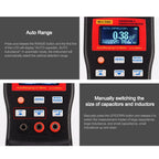 LCR Meters MLC500 Electronic Capacitance Inductance Meter Digital Bridge LC Multimeter RC Oscillation to 500 KHz 100mF 4.8