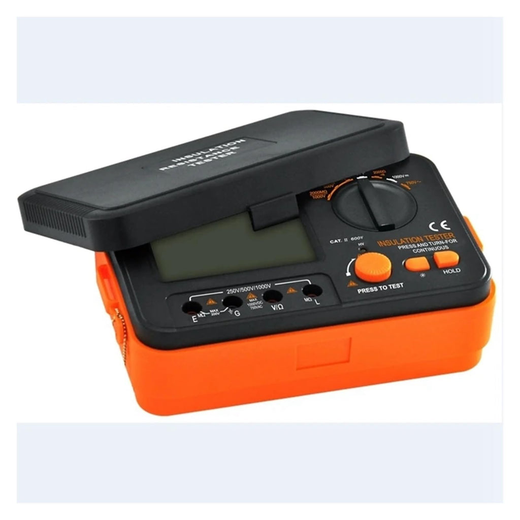 Resistance Tester VC60B+ Digital Insulation Megohm Meter Anti High Voltage and Short Circuit Input Alarm