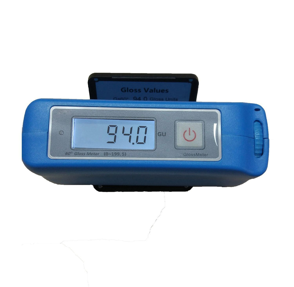 60 Degree Glossmeter Gloss Meter Gloss Tester for Printing Ink Paper Plastic with Range 0.0 to 199.5GU Deviation ±1.5GU Measuring Area 36×18mm