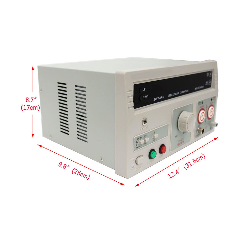 Withstand Hi-Pot 5KV 100VA Tester Voltage Tester Power Equipment Testing Tool Electrical Insulation Strength Tester 5KV AC/DC 110V
