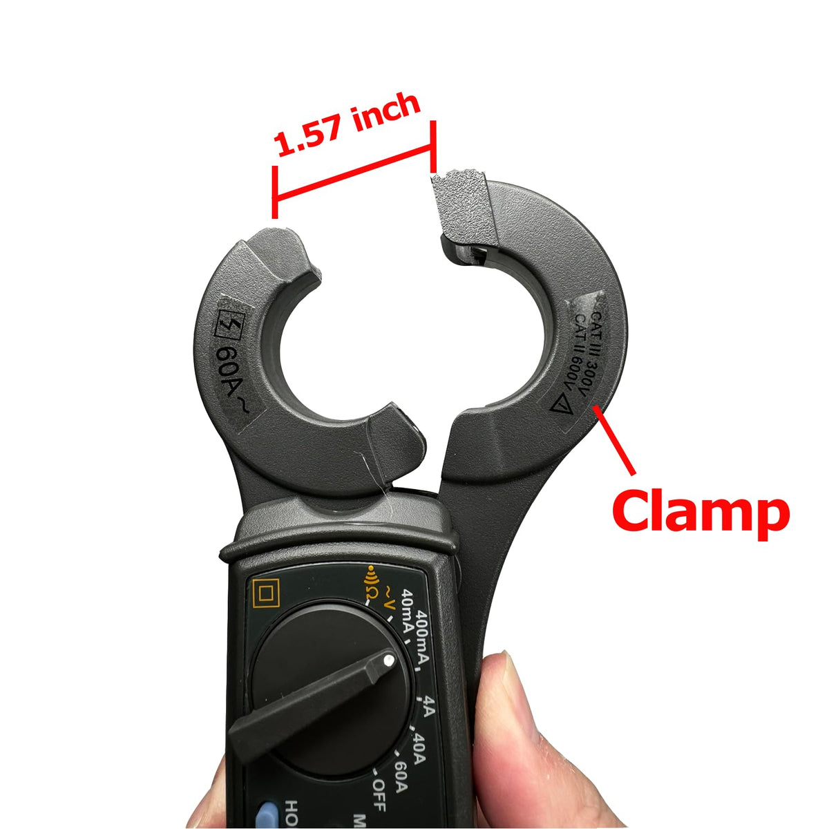 DCM-040 AC Leakage Clamp Meter 10 μA high Resolution on 40mA Range