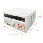 Withstand Hi-Pot 5KV 100VA Tester Voltage Withstand Test Instruments Voltage Tester Power Equipment Testing Tool with Digital Display 5KV AC/DC 110V