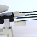 Triple Beam Mechanical Balance Scale - 2610g Capacity, 0.1g Precision, Stainless Steel Platform, No Battery Required for Classroom Use