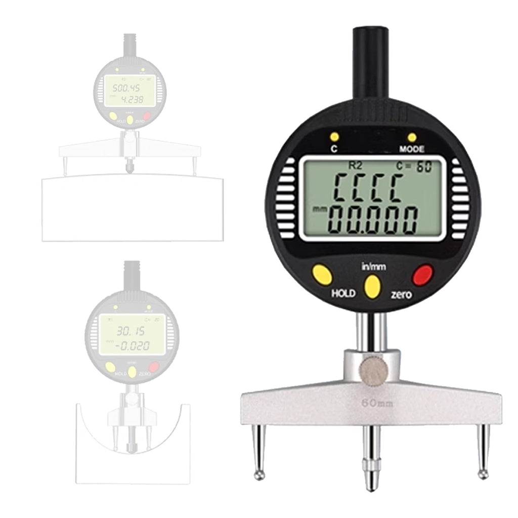 Round Corner Radius Measuring Gauge, Portable Handheld Radius Gauge Measurement Indicator, for Machinery, Wood Molds, Steel Construction